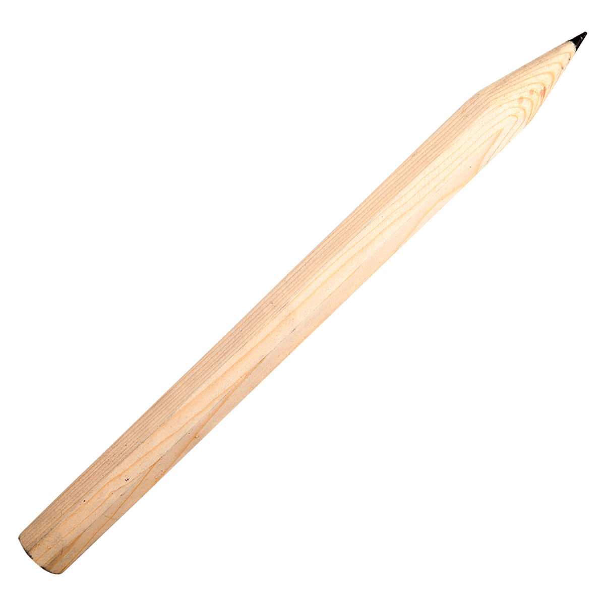עיפרון ענקי בצבע עץ טבעי