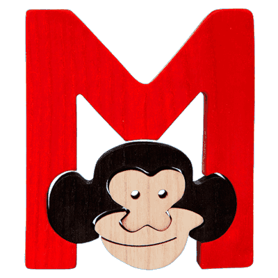 M - monkey